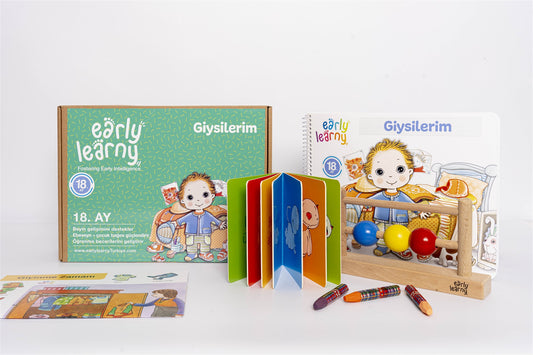 EARLYLEARNY TÜRKÇE 18. AY EĞİTİM SETİ