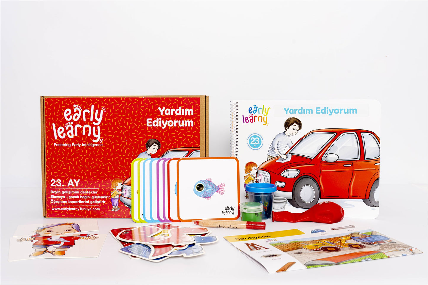 EARLYLEARNY TÜRKÇE 23. AY EĞİTİM SETİ