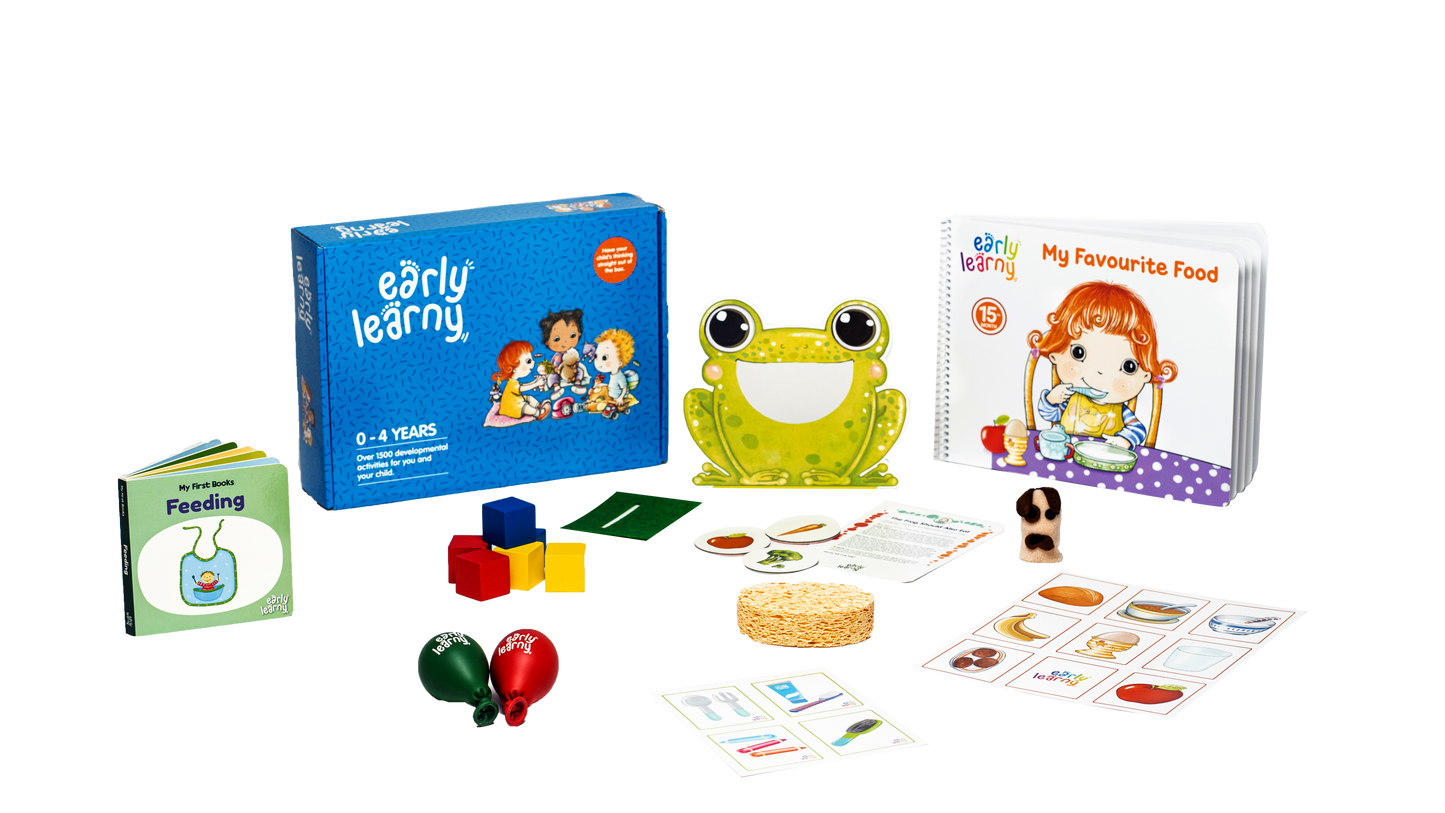 EARLYLEARNY - 15th Month Educational Set - My Favourite Food