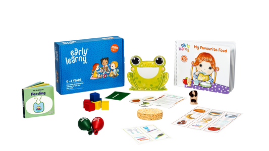 EARLYLEARNY - 15th Month Educational Set - My Favourite Food