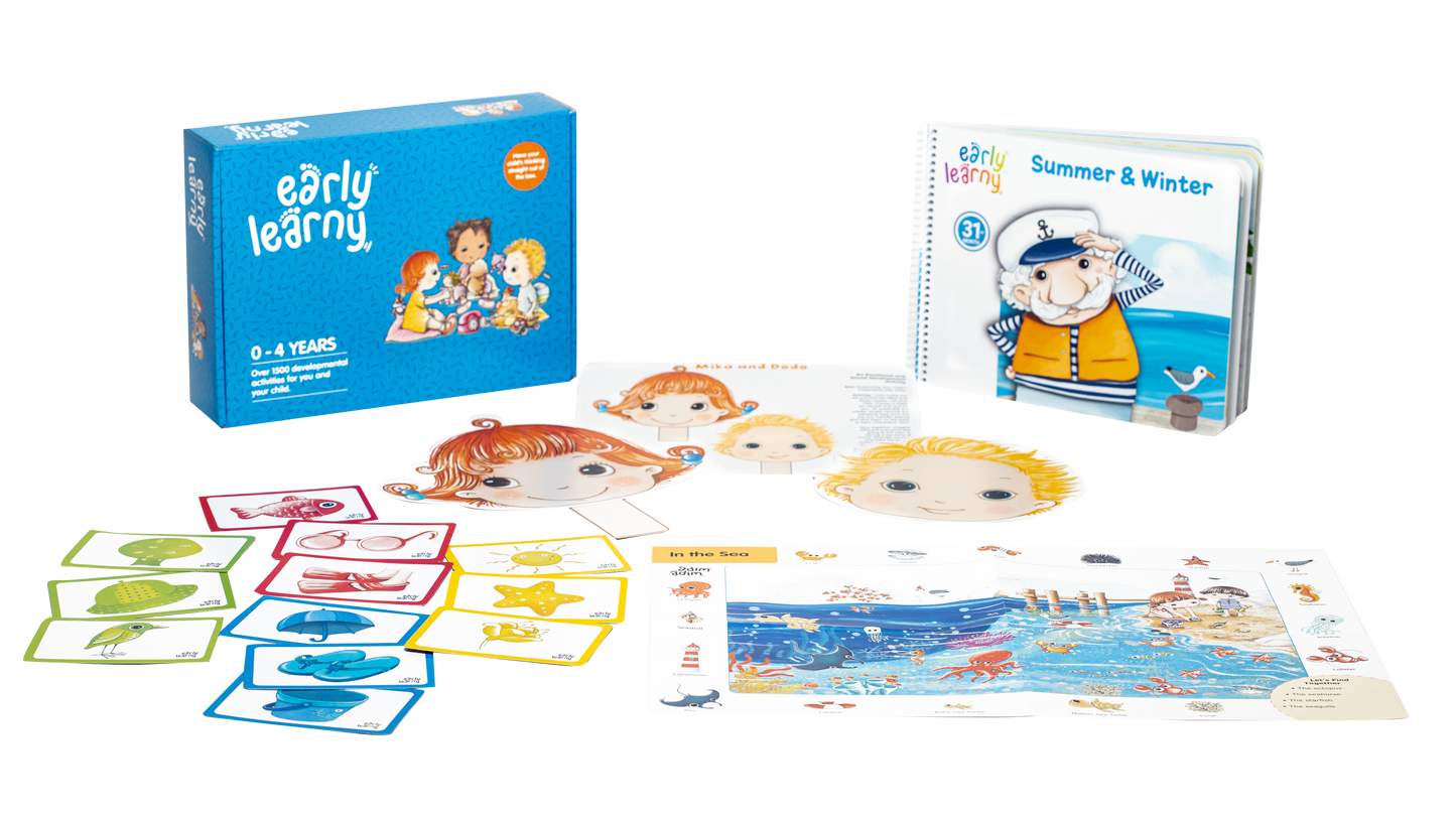 EARLYLEARNY - 31st Month Educational Set - Summer & Winter