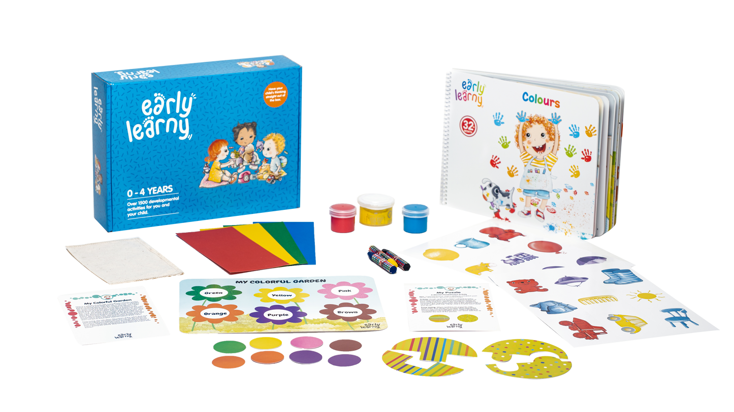 EARLYLEARNY - 32nd Month Educational Set - Colours