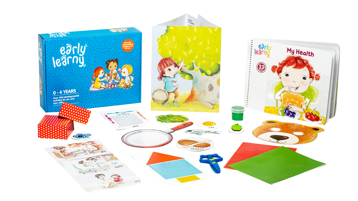 EARLYLEARNY - 33rd Month Educational Set - My Health