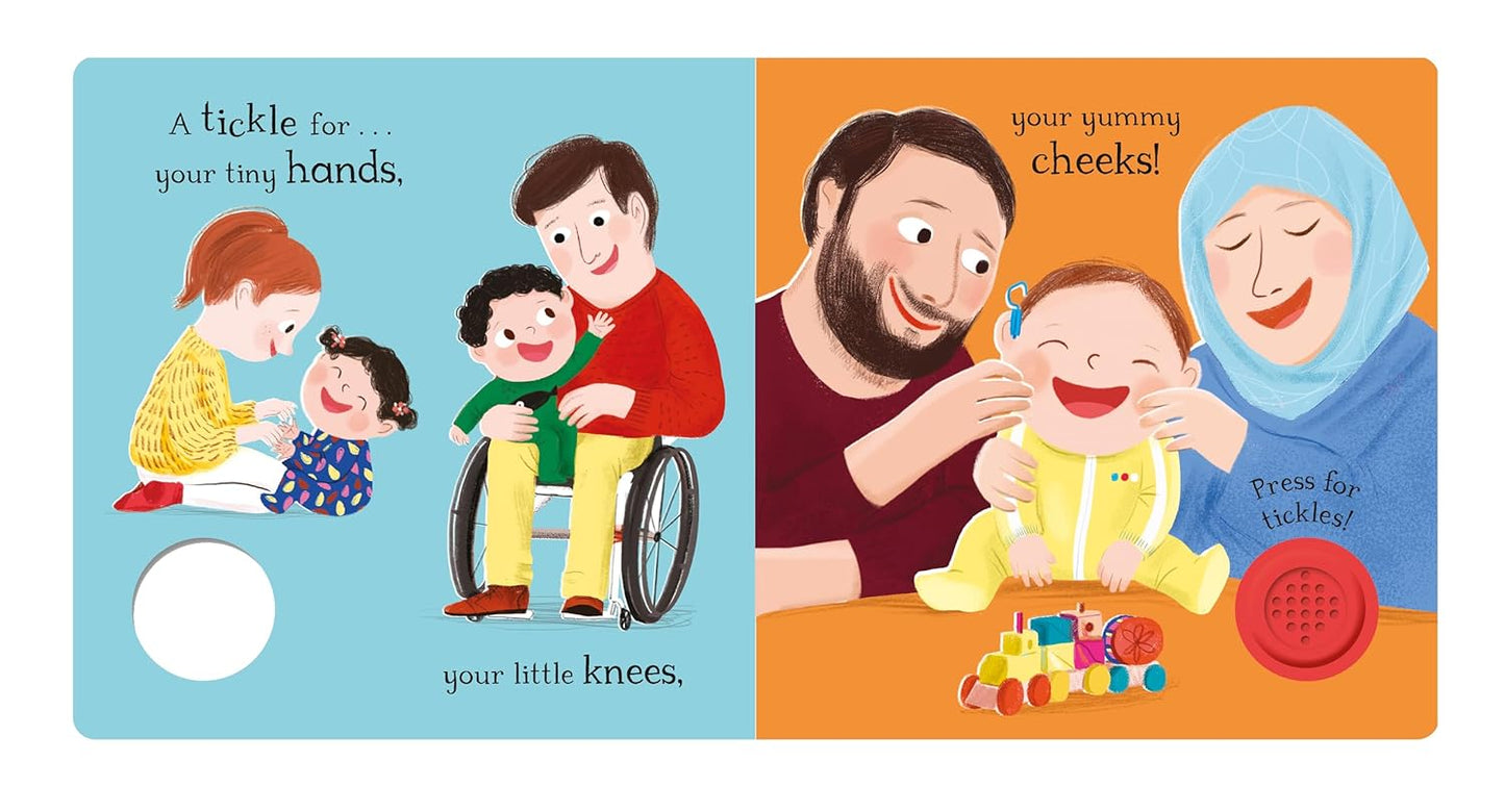 Babies Laugh at Tickles : Sound Book with Giant Giggle Button to Press