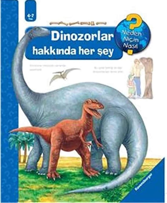Dinozorlar Hakkında Her Şey (4 - 7 Yaş)